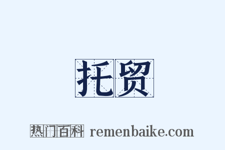 托贸是什么意思的图片